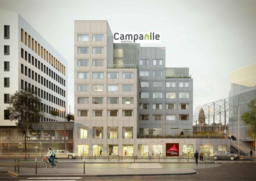 Отель Campanile Metz Centre - Gare Экстерьер фото